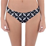 Abstract-background-arrow Reversible Hipster Bikini Bottoms