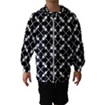 Abstract-background-arrow Kids  Hooded Windbreaker