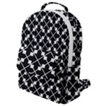 Abstract-background-arrow Flap Pocket Backpack (Small)