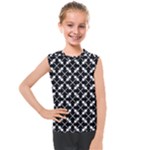 Abstract-background-arrow Kids  Mesh Tank Top