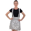 Vector Mandala Drawing Decoration Velvet Suspender Skater Skirt View1