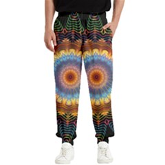 Colorful Prismatic Chromatic Men s Elastic Waist Pants by Semog4