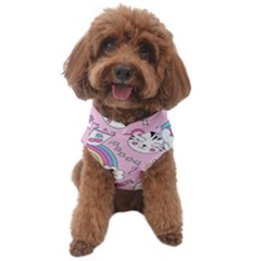 Beautiful Cute Animals Pattern Pink Dog Sweater by Semog4