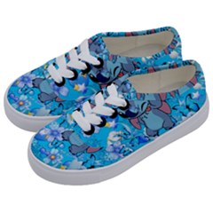 Blue Stitch Aesthetic Kids  Classic Low Top Sneakers by Salman4z