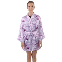 Baby Toys Long Sleeve Satin Kimono by SychEva