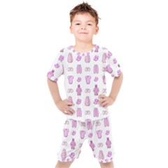 Kid’s Clothes Kids  Tee And Shorts Set by SychEva
