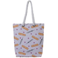 Medicine Full Print Rope Handle Tote (small) by SychEva