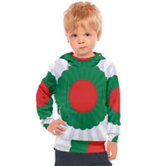 National Cockade Of Bulgaria Kids  Hooded Pullover by abbeyz71