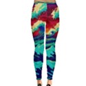 Tsunami Waves Ocean Sea Nautical Nature Water 9 Inside Out Leggings View2