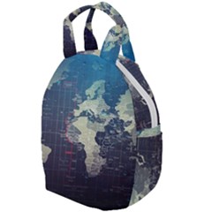 Vintage World Map Illustration Artwork Water Drop Digital Art Arts Travel Backpacks by Sudheng