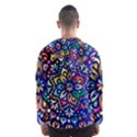 Leafs and Floral Men s Hooded Windbreaker View2