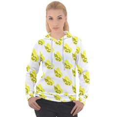 Yellow Butterflies On Their Own Way Women s Overhead Hoodie by ConteMonfrey