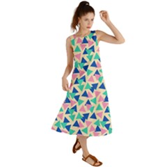 Pop Triangles Summer Maxi Dress by ConteMonfrey