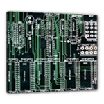 Printed Circuit Board Circuits Canvas 24  x 20  (Stretched)