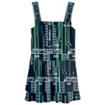 Printed Circuit Board Circuits Kids  Layered Skirt Swimsuit
