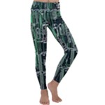 Printed Circuit Board Circuits Kids  Lightweight Velour Classic Yoga Leggings