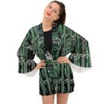 Printed Circuit Board Circuits Long Sleeve Kimono