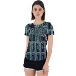 Printed Circuit Board Circuits Back Cut Out Sport Tee