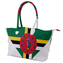 Heart Love Flag Antilles Island Canvas Shoulder Bag by Celenk
