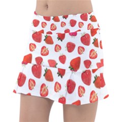 Strawberries Classic Tennis Skirt by SychEva