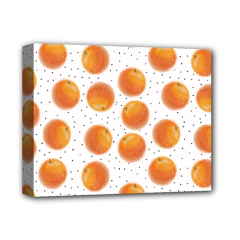 Orange Deluxe Canvas 14  X 11  (stretched) by SychEva