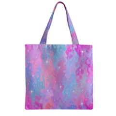 Space-25 Zipper Grocery Tote Bag