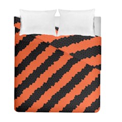 Halloween-background Duvet Cover Double Side (full/ Double Size) by nateshop