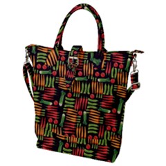 Vegetable Buckle Top Tote Bag by SychEva