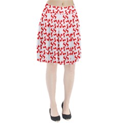 Lonely T-rex Dinosaur Dinosaur Game Pattern Pleated Skirt