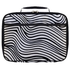 Black And White Cartoon Coloring Full Print Lunch Bag