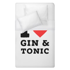 I Love Gin And Tonic Duvet Cover (single Size) by ilovewhateva