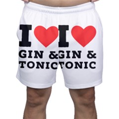 I Love Gin And Tonic Men s Shorts by ilovewhateva