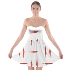 Pepper Strapless Bra Top Dress by SychEva