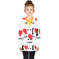 I Love Paloma Kids  Double Breasted Button Coat by ilovewhateva