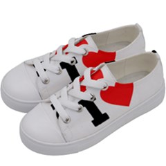 I Love Mimosa Kids  Low Top Canvas Sneakers by ilovewhateva