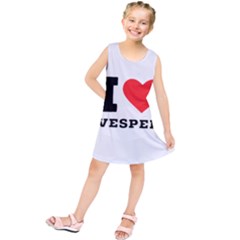 I Love Vesper Kids  Tunic Dress by ilovewhateva