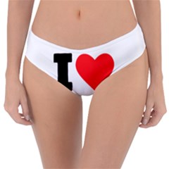 I Love Gimlet Reversible Classic Bikini Bottoms by ilovewhateva