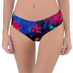 Patterns Rosebuds Reversible Classic Bikini Bottoms by Salman4z