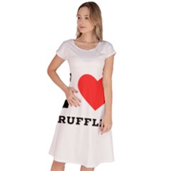 I Love Truffles Classic Short Sleeve Dress by ilovewhateva