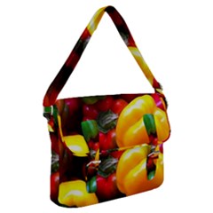 Colorful Capsicum Buckle Messenger Bag by Sparkle