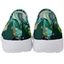 Waterfall Jungle Nature Paper Craft Trees Tropical Kids  Slip On Sneakers View4