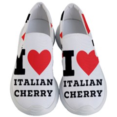 I Love Italian Cherry Women s Lightweight Slip Ons by ilovewhateva
