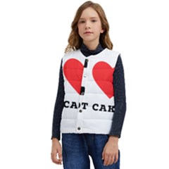 I Love Hot Cakes Kid s Short Button Up Puffer Vest	 by ilovewhateva