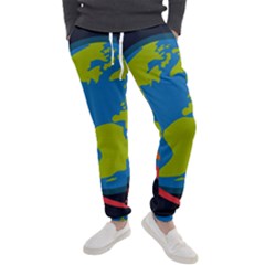 Spaceship-design Men s Jogger Sweatpants