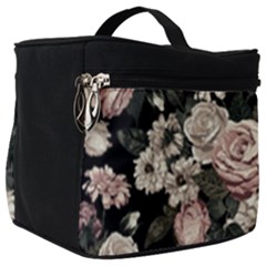 Elegant-seamless-pattern-blush-toned-rustic-flowers Make Up Travel Bag (big) by Salman4z