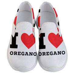 I Love Oregano Men s Lightweight Slip Ons by ilovewhateva