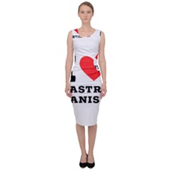 I Love Pastry Danish Sleeveless Pencil Dress by ilovewhateva