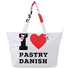 I Love Pastry Danish Full Print Shoulder Bag by ilovewhateva