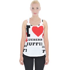 I Love Blueberry Muffin Piece Up Tank Top by ilovewhateva