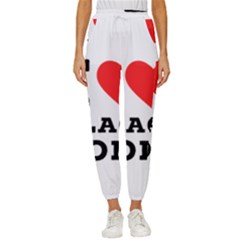 I Love Black Gold Women s Cropped Drawstring Pants by ilovewhateva